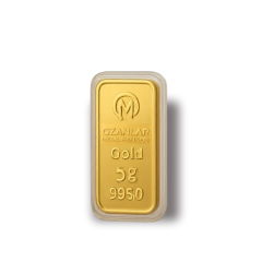 5 Gr 24 Ayar Ozanlar Külçe Altın