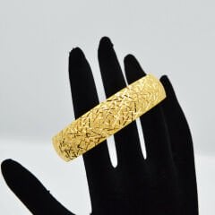 30 Gr 22 Ayar Kristal Desen Bilezik